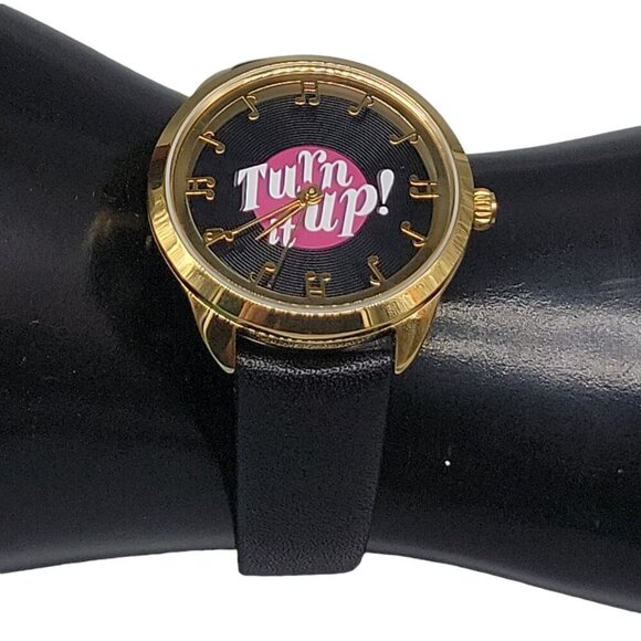 Kate Spade Ladies Quartz Watch Rare Paint the Town Pink 34mm 7" Band Turn it Up - Picture 13 of 16